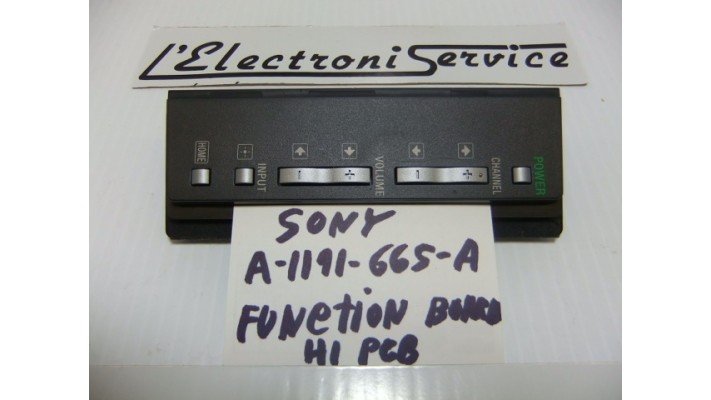 Sony  A-1171-665-A  H1 function board .